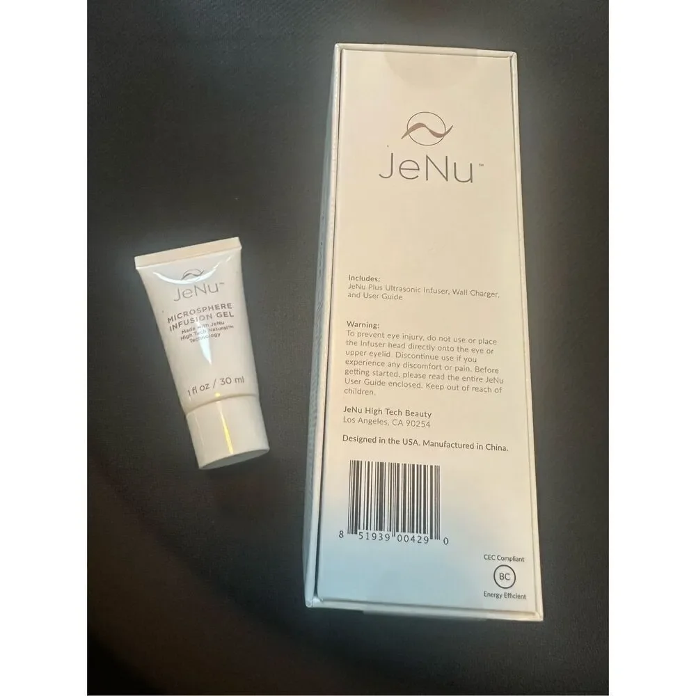 JeNu Plus Ultrasonic Infuser Anti Aging Device Face Massager Facial Skin Tighten